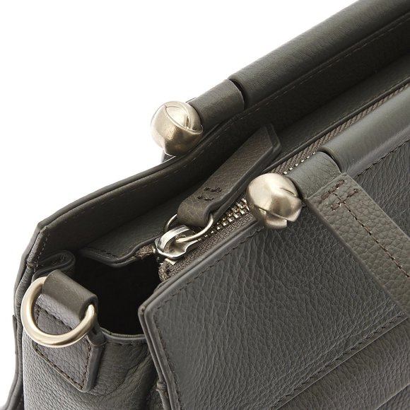 Foley + Corinna leather Top Handle Bag, Black - Picture 10 of 15